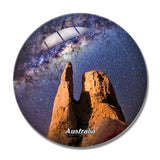 Australia Milky Way Pinnacles 3D Fridge Magnet Crystal Glass