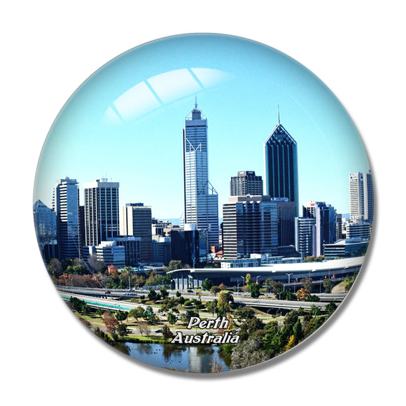 Australia Perth Kings Park 3D Fridge Magnet Crystal Glass