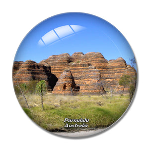 Australia Purnululu National Park 3D Fridge Magnet Crystal Glass