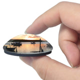 Brazil Porto Seguro 3D Fridge Magnet Crystal Glass