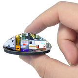 Australia Tram Melbourne 3D Fridge Magnet Crystal Glass