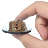 Belarus Castle In Novogrudok 3D Fridge Magnet Crystal Glass