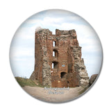 Belarus Castle In Novogrudok 3D Fridge Magnet Crystal Glass