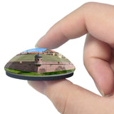 Belarus Nesvizh Castle 3D Fridge Magnet Crystal Glass