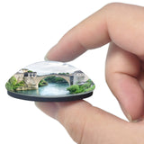 Bosnia Mostar Old Bridge 3D Fridge Magnet Crystal Glass