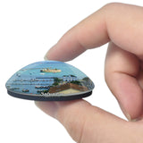 Brazil Salvador 3D Fridge Magnet Crystal Glass