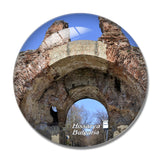 Bulgaria Fortress Hissarya 3D Fridge Magnet Crystal Glass