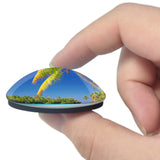 Cook Islands One Foot Island 3D Fridge Magnet Crystal Glass