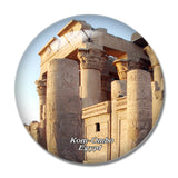 Egypt Kom-Ombo Temple 3D Fridge Magnet Crystal Glass