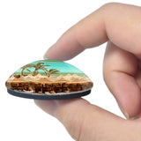 Egypt Marsa Alam 3D Fridge Magnet Crystal Glass