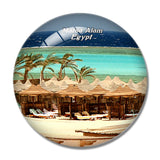 Egypt Marsa Alam 3D Fridge Magnet Crystal Glass