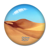 Egypt Sahara Desert 3D Fridge Magnet Crystal Glass