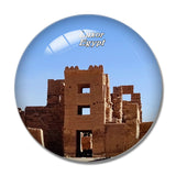 Egypt Thebes Luxor 3D Fridge Magnet Crystal Glass