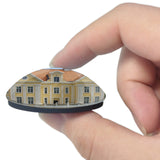 Estonia Palmse Manor Palmse 3D Fridge Magnet Crystal Glass