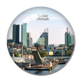 Estonia Tallin Porto 3D Fridge Magnet Crystal Glass