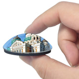 Estonia Tallinn Alexander Nevsky Cathedral 3D Fridge Magnet Crystal Glass