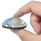 Estonia Tallinn Historic Center  Wall 3D Fridge Magnet Crystal Glass