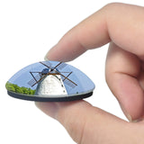 Estonia Vihula Windmill 3D Fridge Magnet Crystal Glass