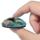 Fiji Turtle 3D Fridge Magnet Crystal Glass