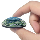 French Polynesia Tahiti 3D Fridge Magnet Crystal Glass