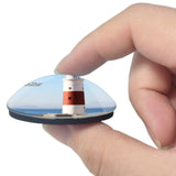 Gibraltar Lighthouse 3D Fridge Magnet Crystal Glass