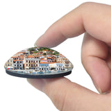 Greece Port Githio 3D Fridge Magnet Crystal Glass