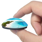 Kiribati 3D Fridge Magnet Crystal Glass