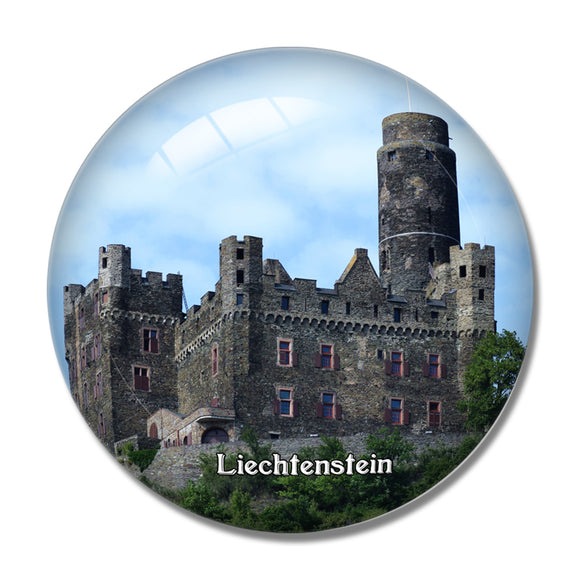 Liechtenstein Castle 3D Fridge Magnet Crystal Glass