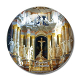 Lithuania Kaunas Cathedral Of St Peter And Paul 3D Fridge Magnet Crystal Glass