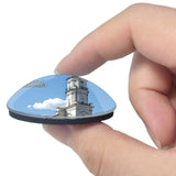 Lithuania Kaunas Town Hall 3D Fridge Magnet Crystal Glass