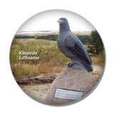 Lithuania Klaipeda Park 3D Fridge Magnet Crystal Glass