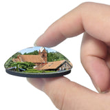 Lithuania Nida 3D Fridge Magnet Crystal Glass