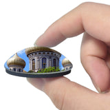 Lithuania Vilnius 3D Fridge Magnet Crystal Glass