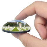 Luxembourg American Cemetery Memorial 3D Fridge Magnet Crystal Glass