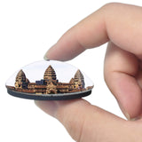 Cambodia Angkor Wat Siem Reap 3D Fridge Magnet Crystal Glass