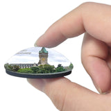 Luxembourg Benelux Castle 3D Fridge Magnet Crystal Glass