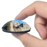 Luxembourg Vianden Castle 3D Fridge Magnet Crystal Glass