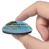 Mauritius Cap Malheureux 3D Fridge Magnet Crystal Glass