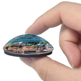 Montenegro Kotor Castle Of San Giovanni 3D Fridge Magnet Crystal Glass