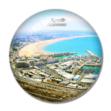 Morocco Agadir 3D Fridge Magnet Crystal Glass