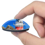 New Zealand Lighthouse Navigation 3D Fridge Magnet Crystal Glass