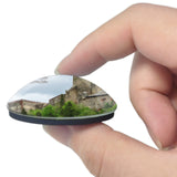 Slovakia Lubovna Castle 3D Fridge Magnet Crystal Glass