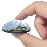 Tanzania Kilimanjaro 3D Fridge Magnet Crystal Glass