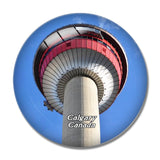 Canada Calgary Tower 3D Fridge Magnet Crystal Glass