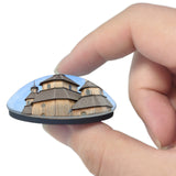 Ukraine Wooden Church 3D Fridge Magnet Crystal Glass