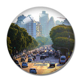 AV.DEJULIO Buenos Aires Argentina 3D Fridge Magnet Crystal Glass