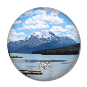 Canada Canada Banff National Park 3D Fridge Magnet Crystal Glass