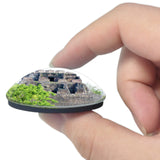 Belize Caracol Mayan Ruins Cayo 3D Fridge Magnet Crystal Glass