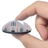 Bermuda Church 3D Fridge Magnet Crystal Glass