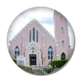 Bermuda Church 3D Fridge Magnet Crystal Glass